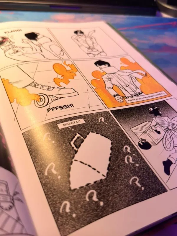Printed Beyond the Sky publication mockup